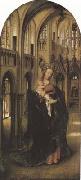 Jan Van Eyck Madonna in a Church (mk08) oil on canvas